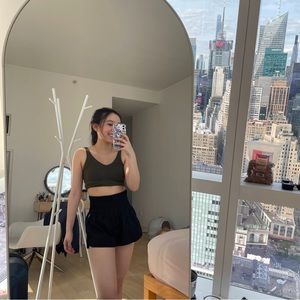 free people movement the way home shorts in size S in black